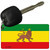 Ethiopia Flag Novelty Metal Key Chain