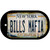 Bills Mafia New York Rusty Novelty Metal Dog Tag Necklace