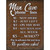 Man Cave Phone Fees Novelty Metal Parking Sign