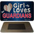 This Girl Loves Guardians Novelty Metal Magnet