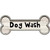 Dog Wash Novelty Metal Bone Magnet