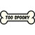 Too Spooky Novelty Metal Bone Magnet