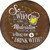Drink With Moderation Novelty Metal Circular Sign