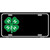 4-H Offset Metal Novelty License Plate