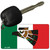 Made In Mexico Flag Novelty Aluminum Key Chain KC-4769