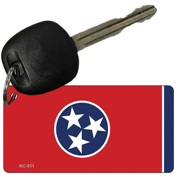 Tennessee State Flag Novelty Aluminum Key Chain KC-511