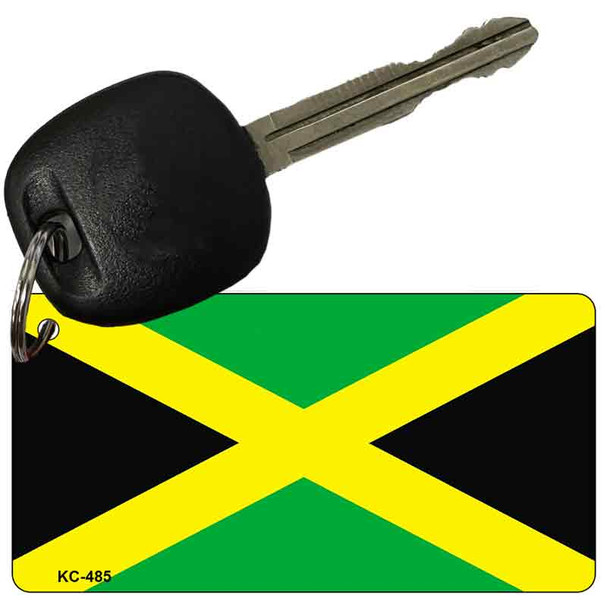 Jamaica Flag Novelty Aluminum Key Chain KC-485