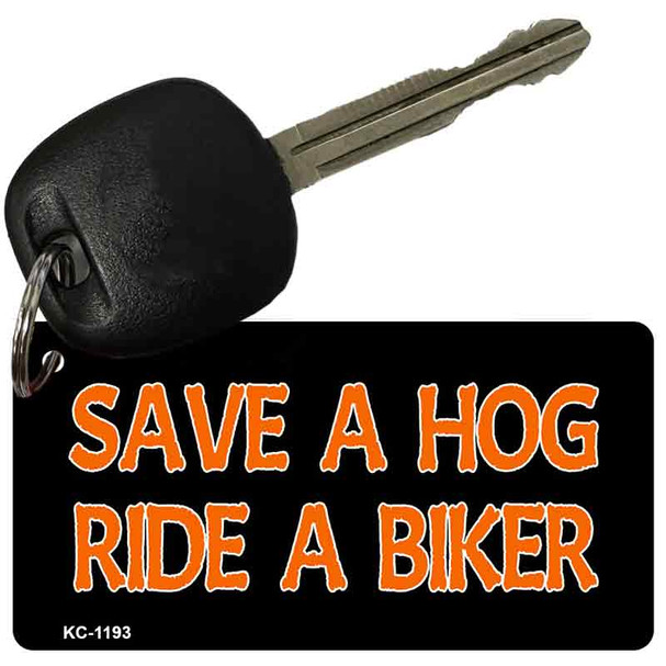 Save A Hog Novelty Aluminum Key Chain KC-1193