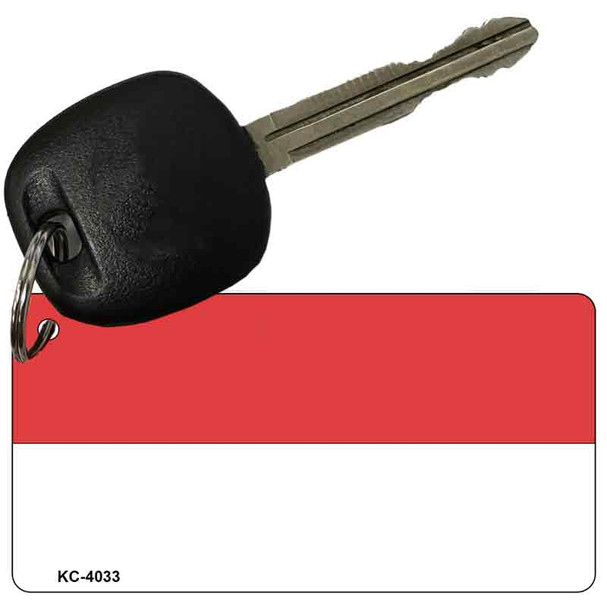 Indonesia Flag Novelty Aluminum Key Chain KC-4033