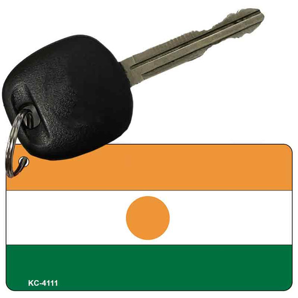 Niger Flag Novelty Aluminum Key Chain KC-4111