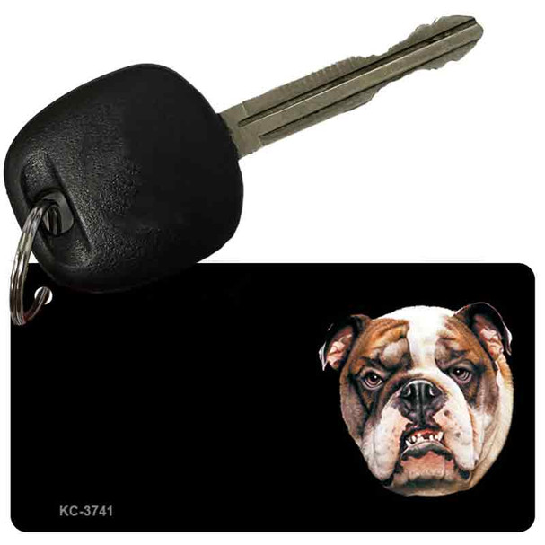 Bulldog OffSet Novelty Aluminum Key Chain KC-3741