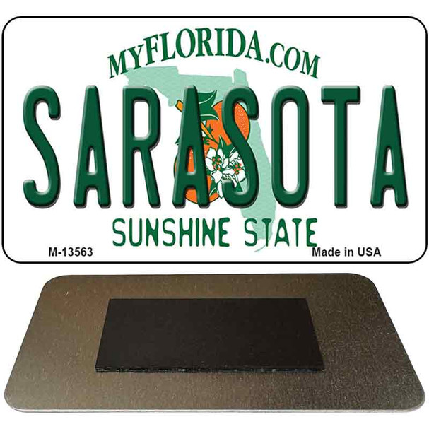 Sarasota Florida Novelty Metal Magnet