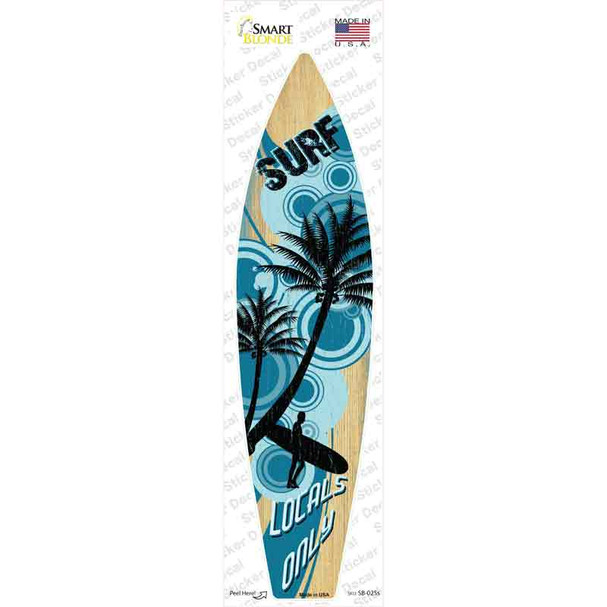 Surf Novelty Surfboard Sticker Decal