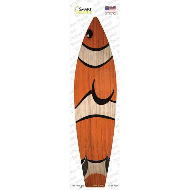 Clownfish Novelty Surfboard Sticker Decal