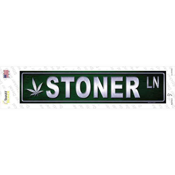 Stoner Novelty Narrow Sticker Decal