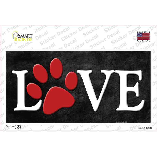 Love Novelty Sticker Decal