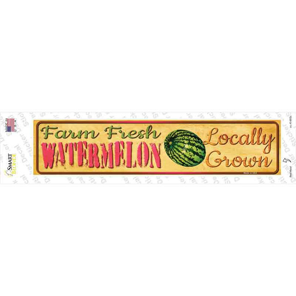 Farm Fresh Watermelon Novelty Narrow Sticker Decal