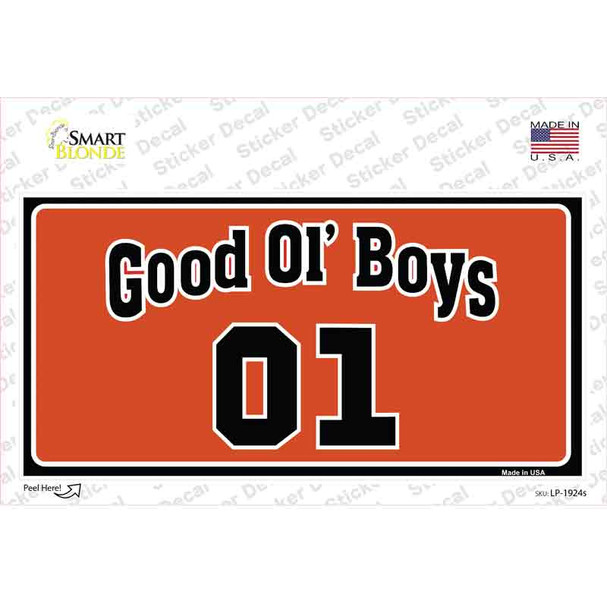 Good Ol Boys Novelty Sticker Decal