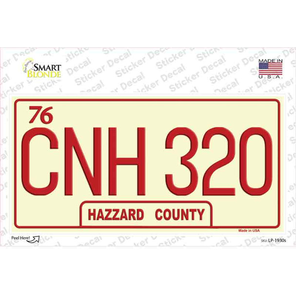 CNH 320 Novelty Sticker Decal