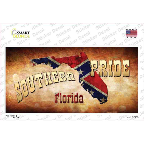 Southern Pride Florida Novelty Sticker Decal