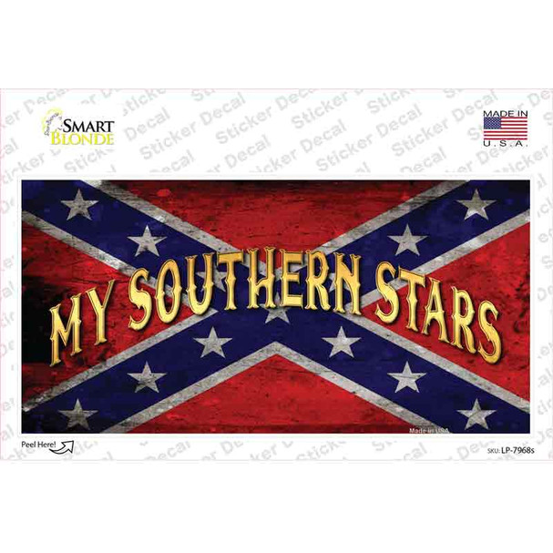 My Southern Stars Novelty Sticker Decal