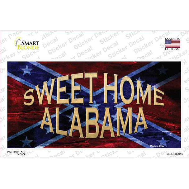 Sweet Home Alabama Novelty Sticker Decal
