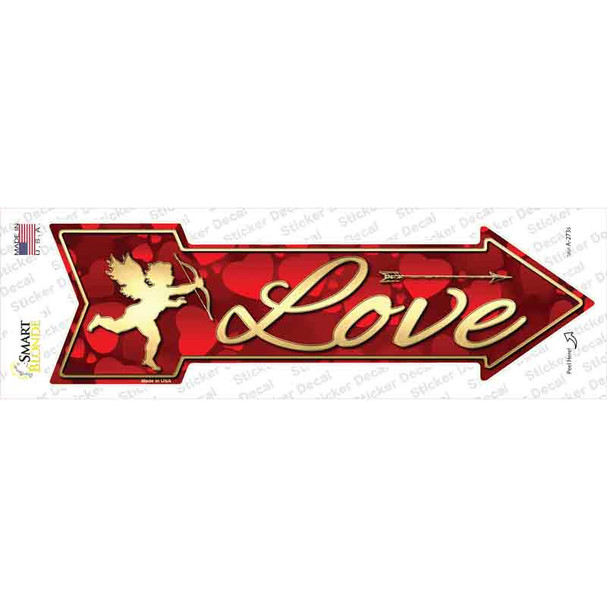 Love Novelty Arrow Sticker Decal