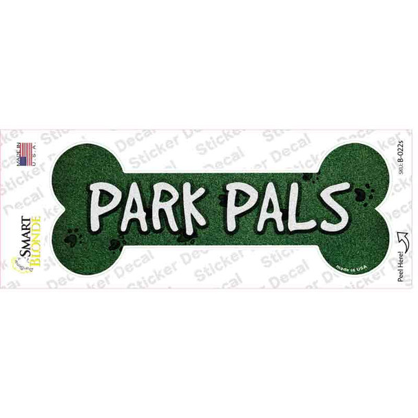 Park Pals Novelty Bone Sticker Decal