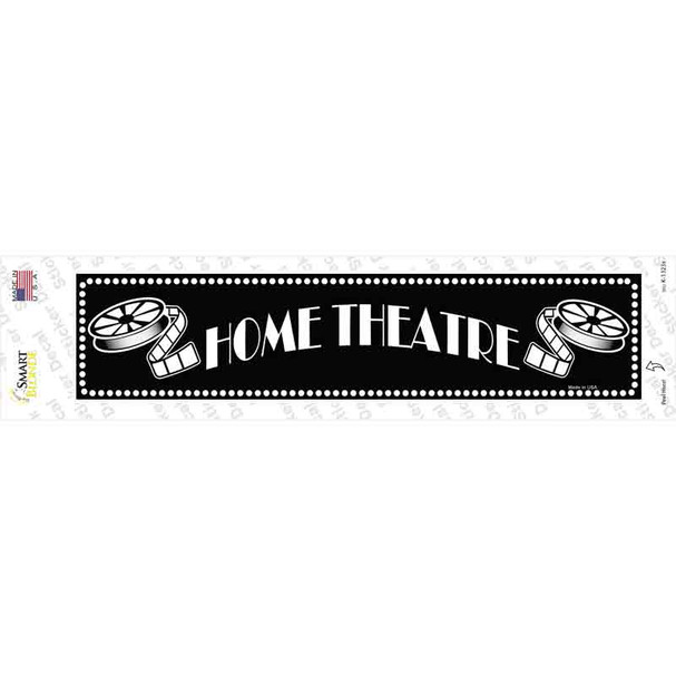 Home Theatre Novelty Narrow Sticker Decal
