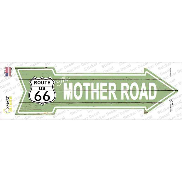 The Mother Road Novelty Arrow Sticker Decal