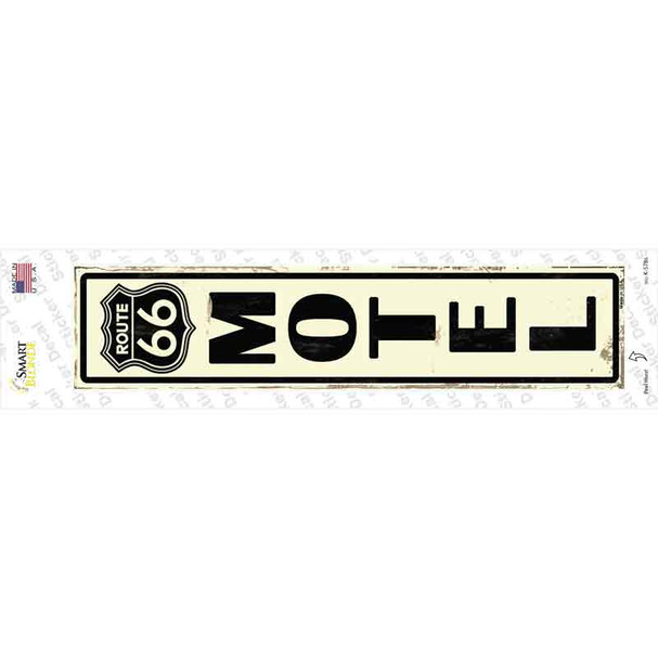 Route 66 Motel Novelty Narrow Sticker Decal