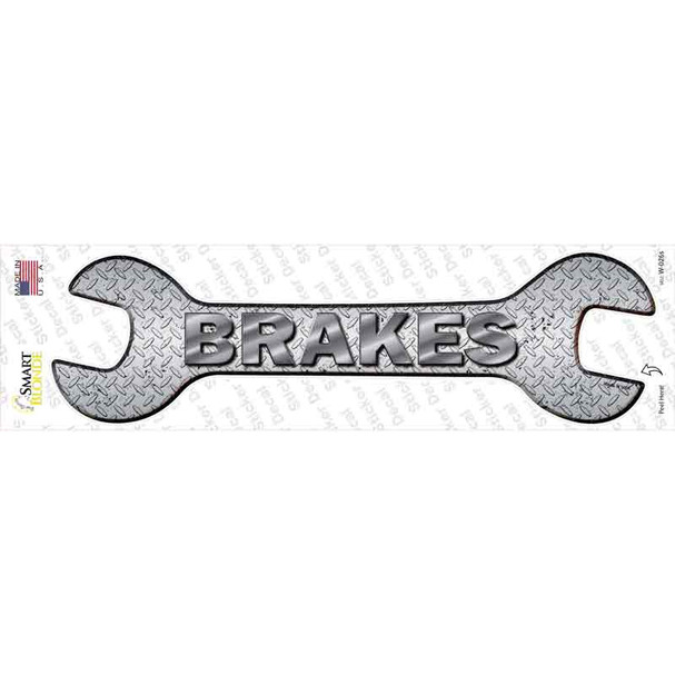 Brakes Novelty Wrench Sticker Decal