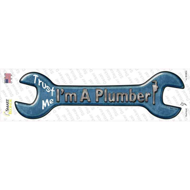 Im A Plumber Novelty Wrench Sticker Decal