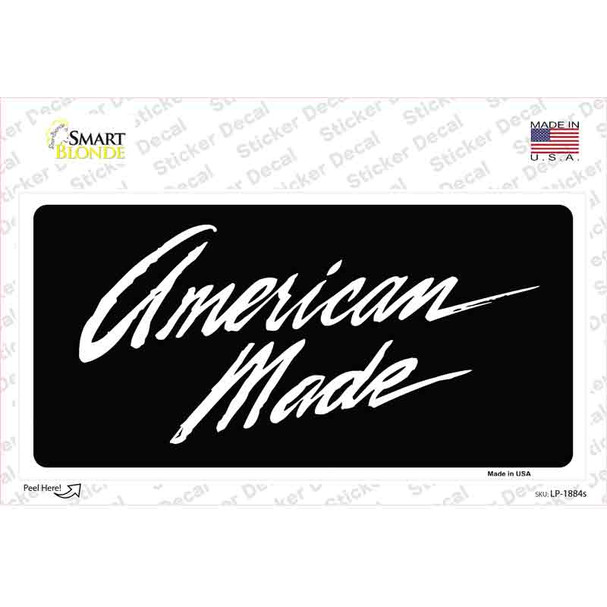 American Made Novelty Sticker Decal