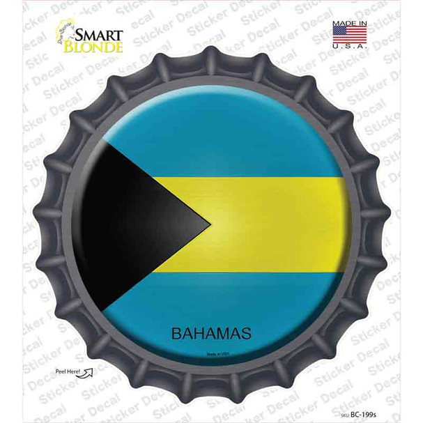 Bahamas Country Novelty Bottle Cap Sticker Decal