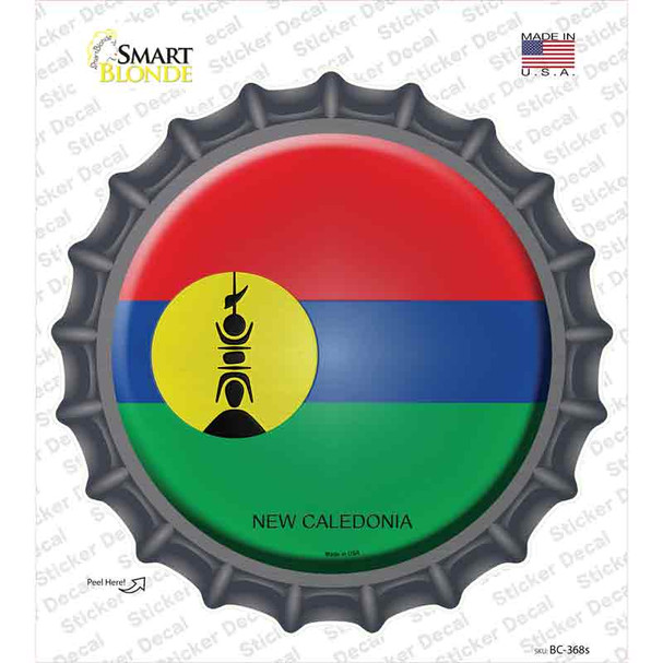 New Caledonia Country Novelty Bottle Cap Sticker Decal