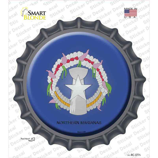 Northern Marianas Country Novelty Bottle Cap Sticker Decal