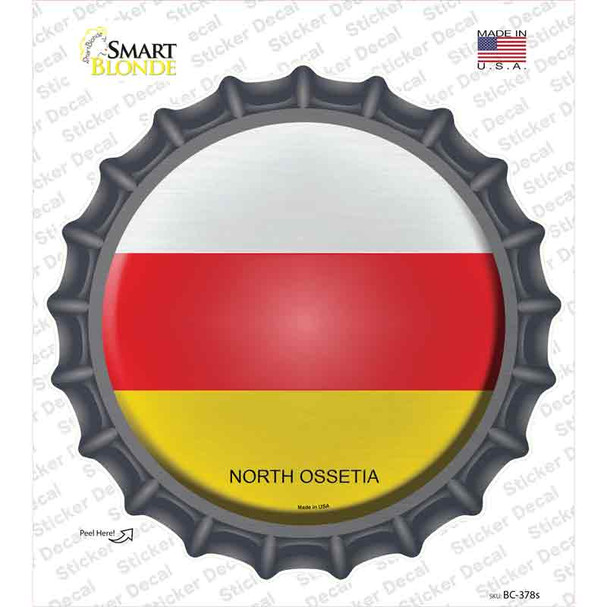 North Ossetia Country Novelty Bottle Cap Sticker Decal