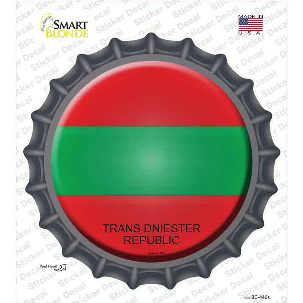 Trans Dniester Republic Novelty Bottle Cap Sticker Decal