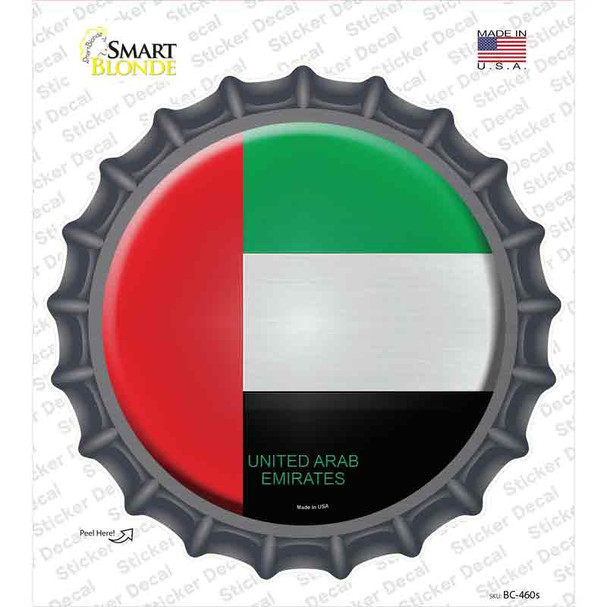 UN Arab Emirates Novelty Bottle Cap Sticker Decal