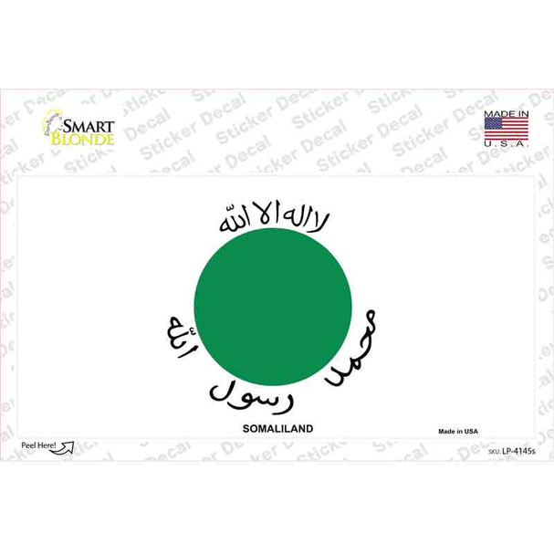Somaliland Flag Novelty Sticker Decal