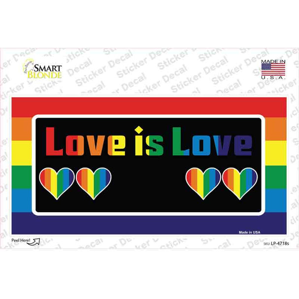 Love Is Love Novelty Sticker Decal