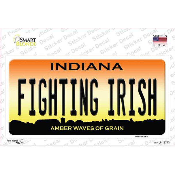 Fighting Irish Novelty Sticker Decal