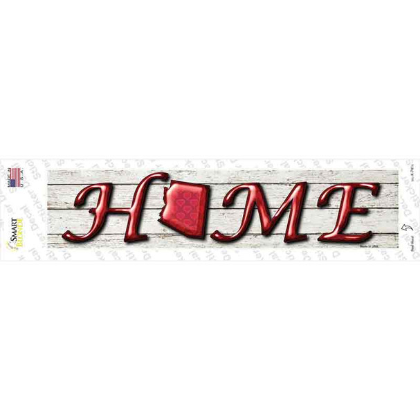 Arizona Home Outline Novelty Narrow Sticker Decal