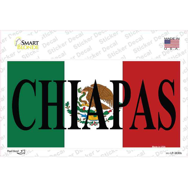 Chiapas Novelty Sticker Decal