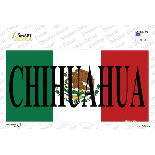 Chihuahua Mexico Novelty Sticker Decal