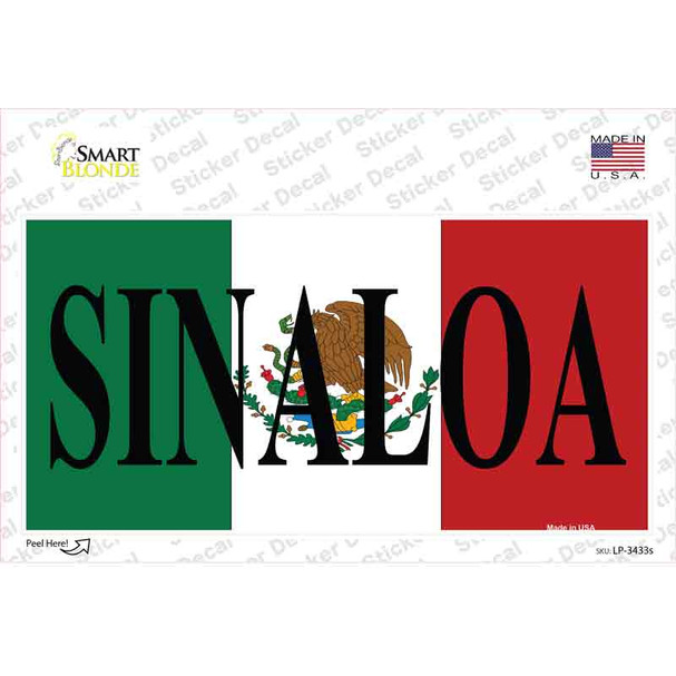 Sinaloa Novelty Sticker Decal
