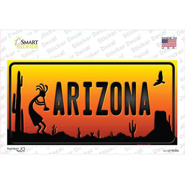 Kokopelli Arizona Scenic Novelty Sticker Decal