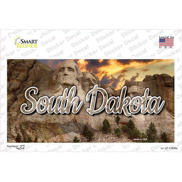 South Dakota Mt Rushmore State Novelty Sticker Decal