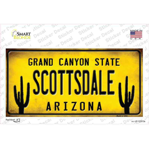 Arizona Scottsdale Novelty Sticker Decal